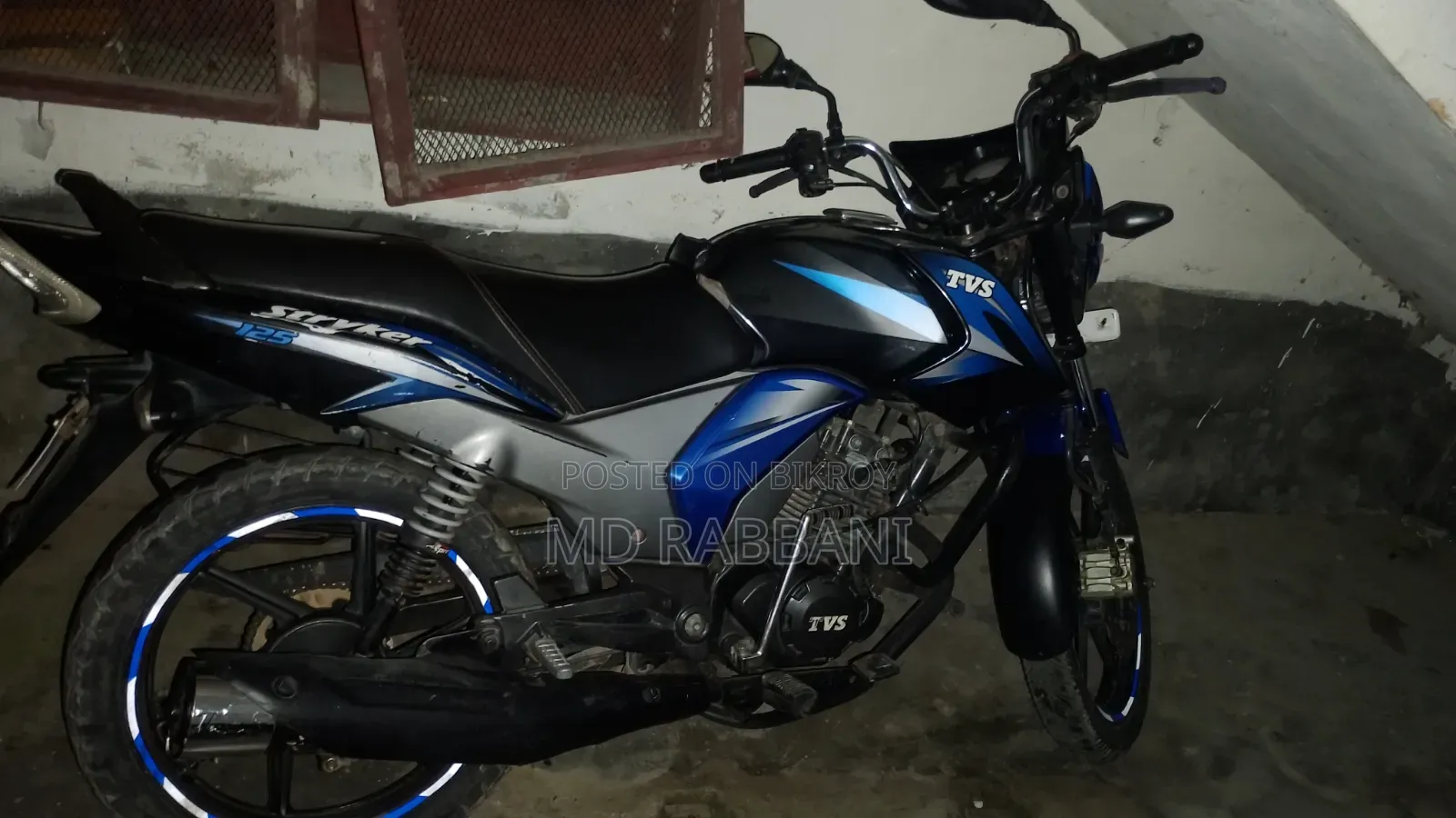 TVS Stryker 125 2021 Black