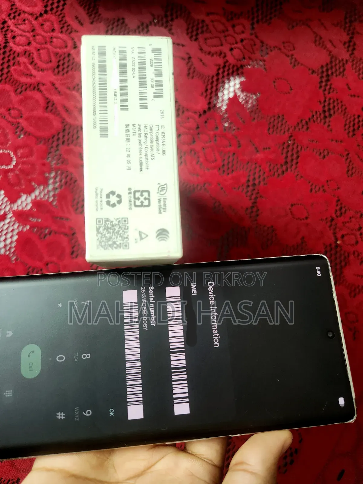 Google Pixel 6 Pro 128 GB White
