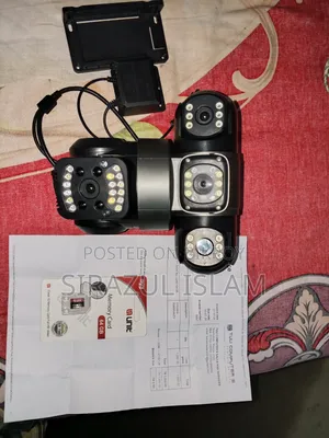 V380 Pro 3lens 3 Screen 9Mp PTZ 4G WI-FI Camera