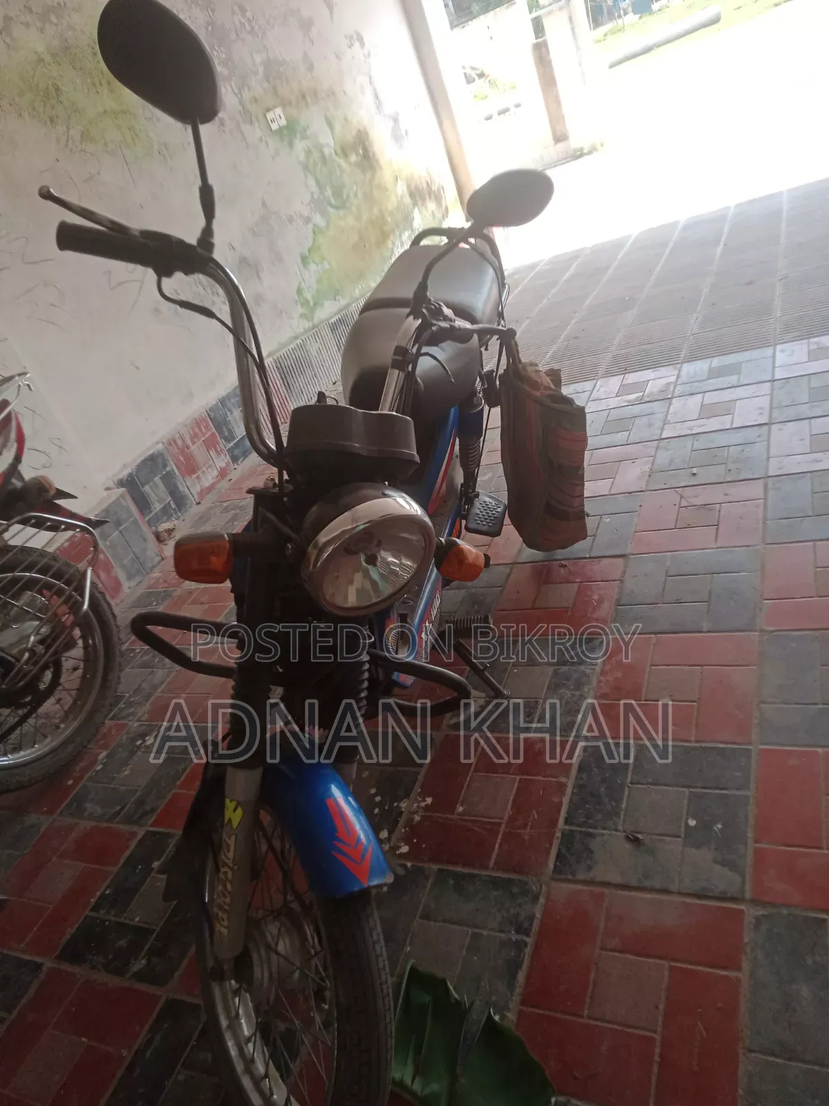 টিভিএস এক্সএল ১০০ ২০১৮ নীল