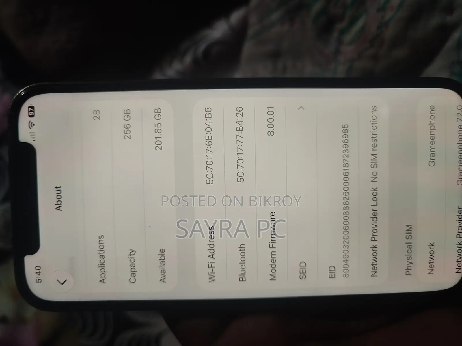 Apple iPhone 12 Pro 256 GB Gold