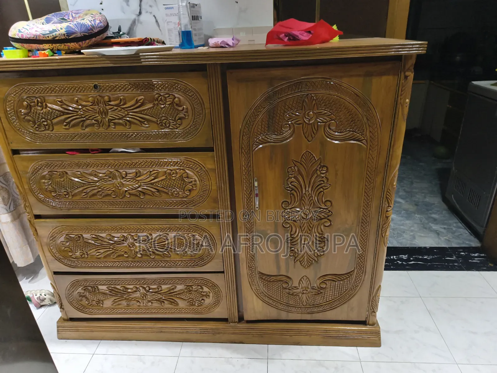 Steel Almirah, Teak Wood Wardrobe