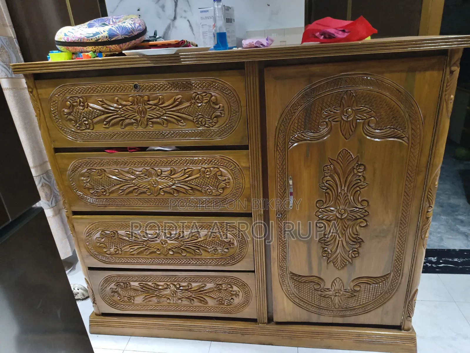 Steel Almirah, Teak Wood Wardrobe