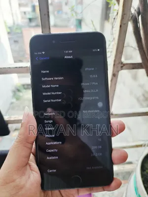 অ্যাপল আইফোন ৭ প্লাস ২৫৬ জিবি ব্ল্যাক