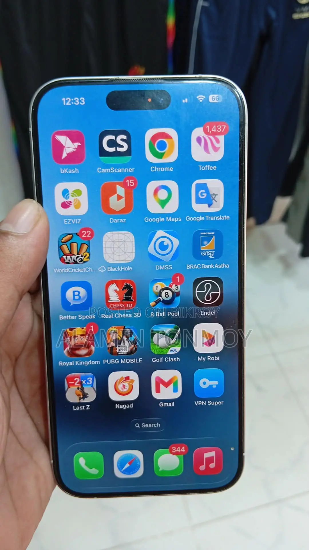 Apple iPhone 15 Pro 256 GB Silver