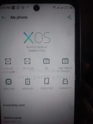 Infinix Hot 11s 128 GB Blue