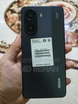 শাওমি রেডমি টার্বো ৪ ২৫৬ জিবি কালো