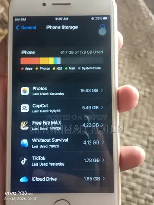 Apple iPhone 8 128 GB Gold