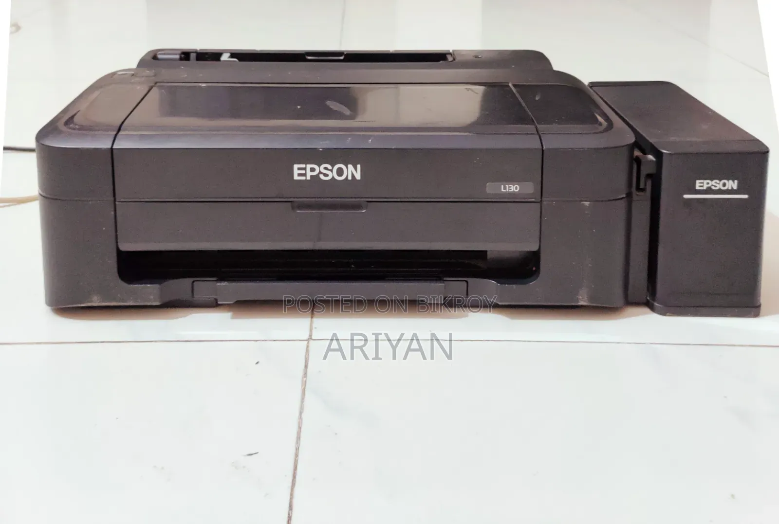 Epson L130 InkTank Printer – As-Is / Non-Working (For Parts or Repair)