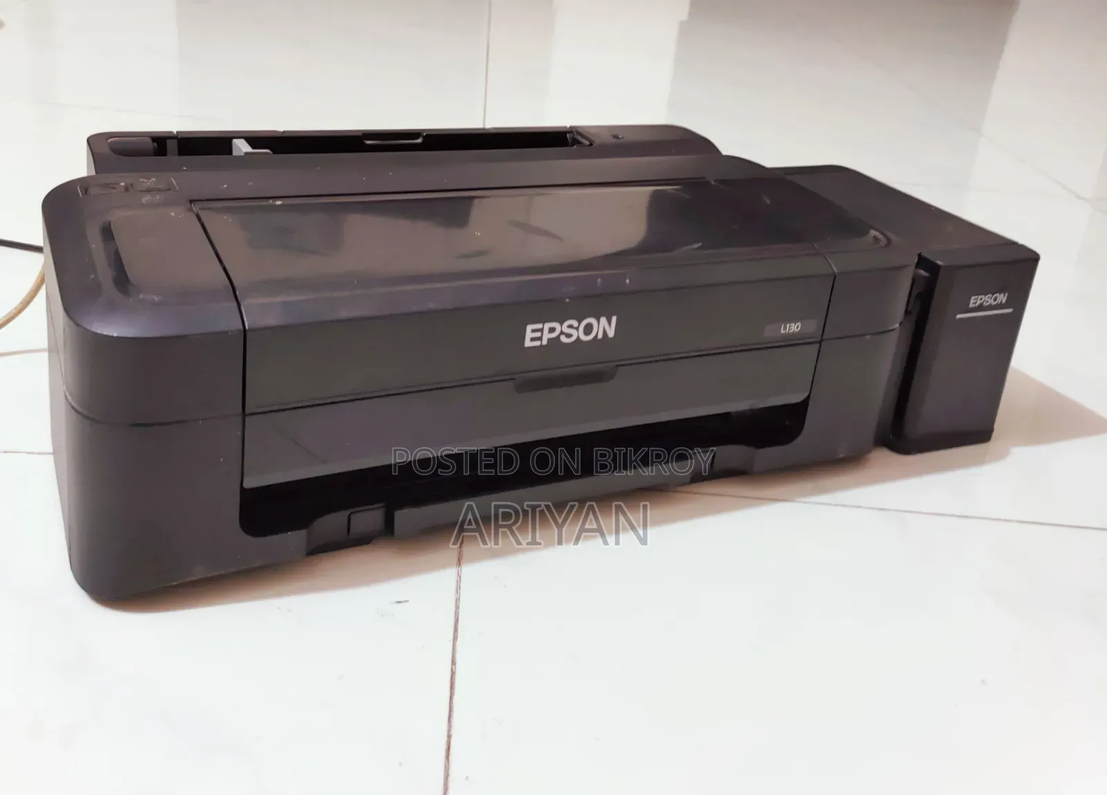 Epson L130 InkTank Printer – As-Is / Non-Working (For Parts or Repair)
