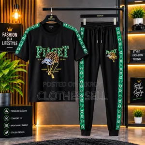 Men's T-Shirt & Full Pant Set
