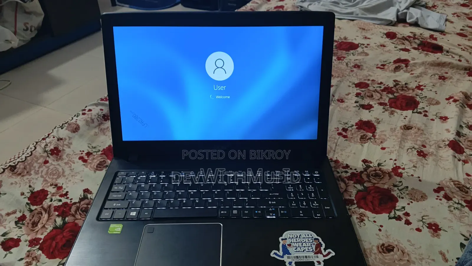 Laptop Acer Nitro 16 8GB Intel Core i7 SSD 256GB