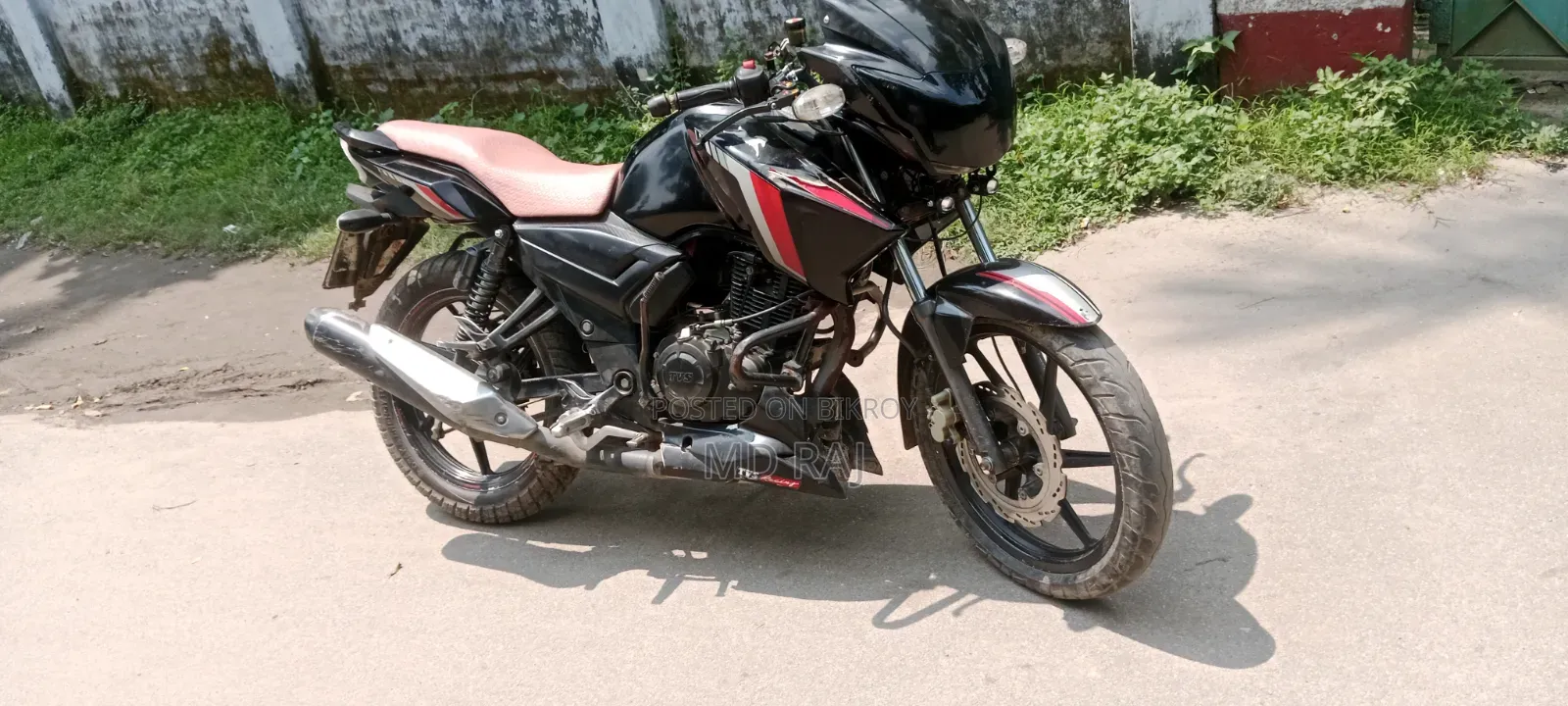 TVS Apache RTR 160 2V 2016 Black