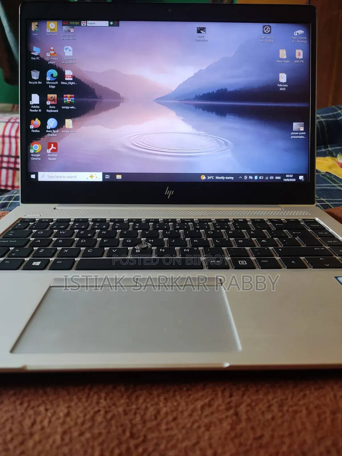 Laptop HP EliteBook 840 G5 8GB Intel Core i5 SSD 512GB