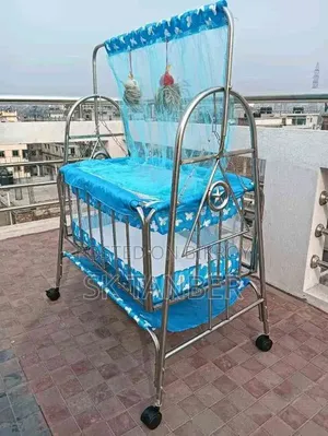 7072 Premium SS Baby Cradle