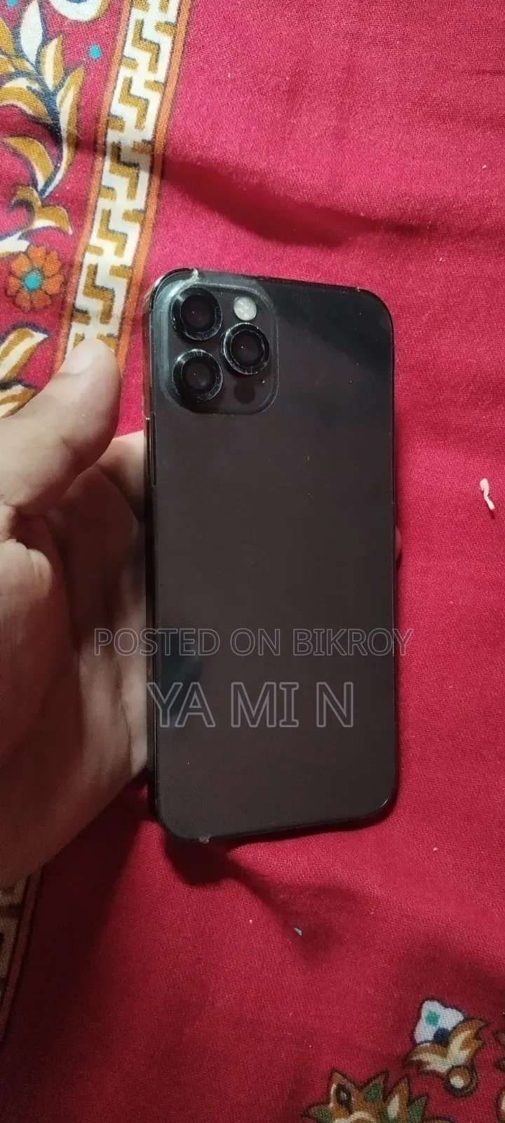 অ্যাপল আইফোন ১২ প্রো ১২৮ জিবি ব্ল্যাক
