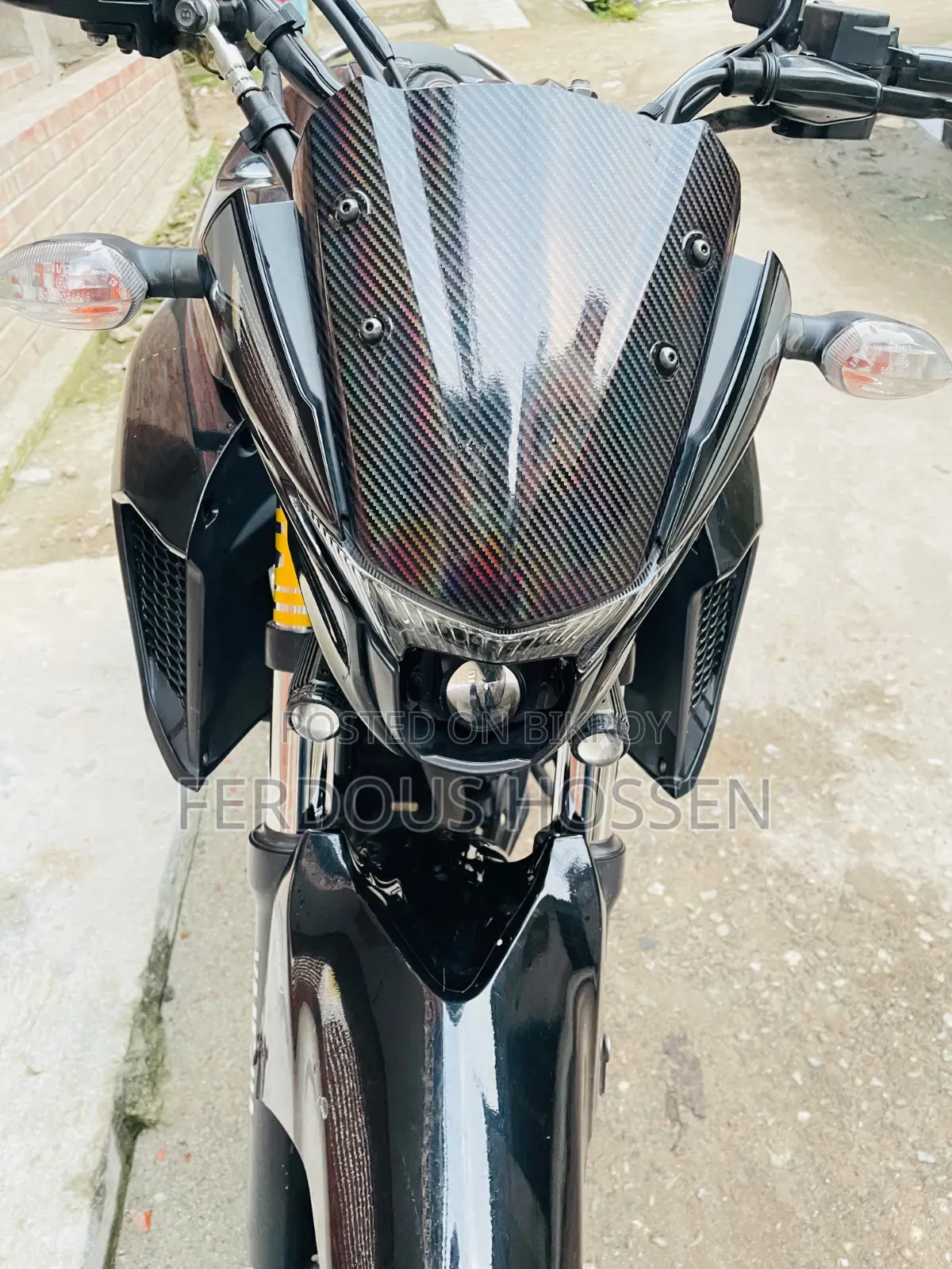 New Yamaha FZ 2025 Black