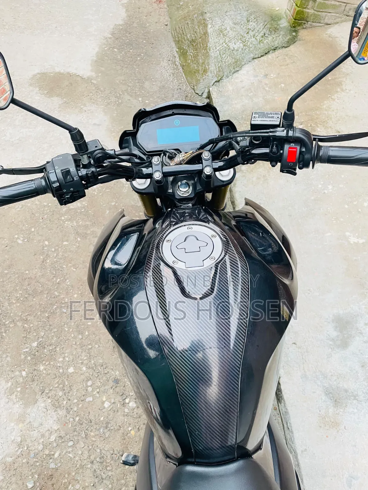 New Yamaha FZ 2025 Black