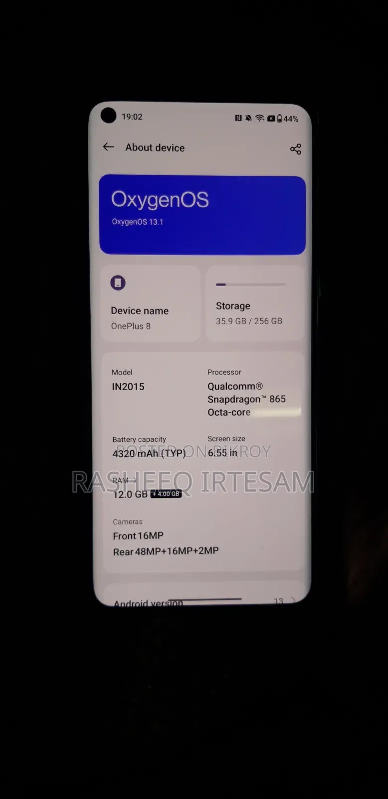 OnePlus 8 256 GB Blue