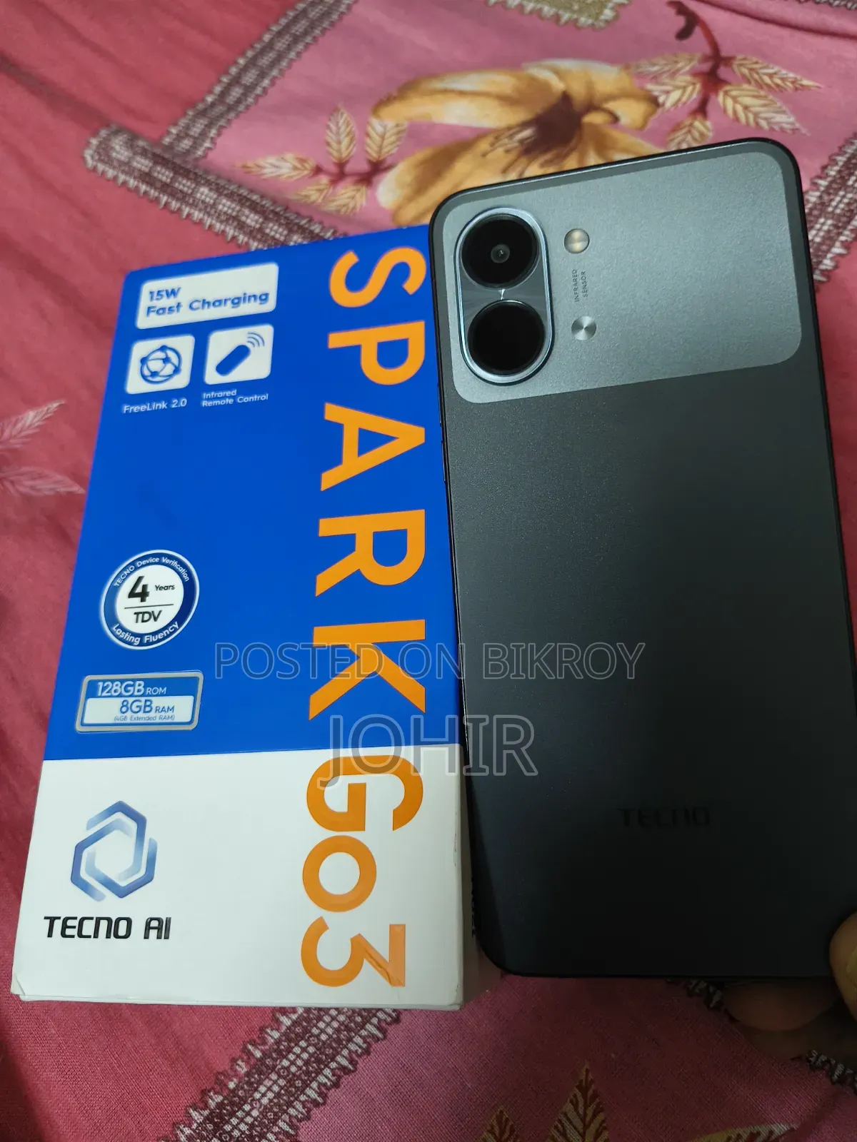 Tecno Spark Go 3 128 GB Gray