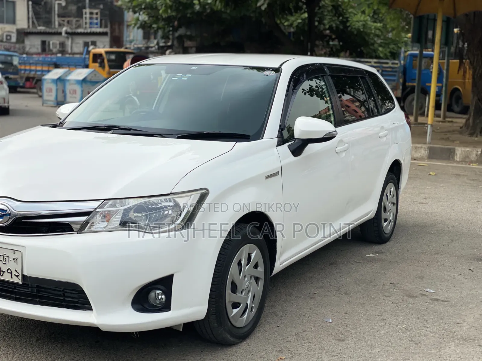 Toyota Corolla Fielder 2015 White