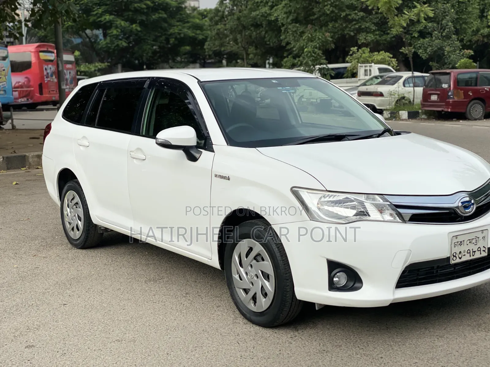 Toyota Corolla Fielder 2015 White