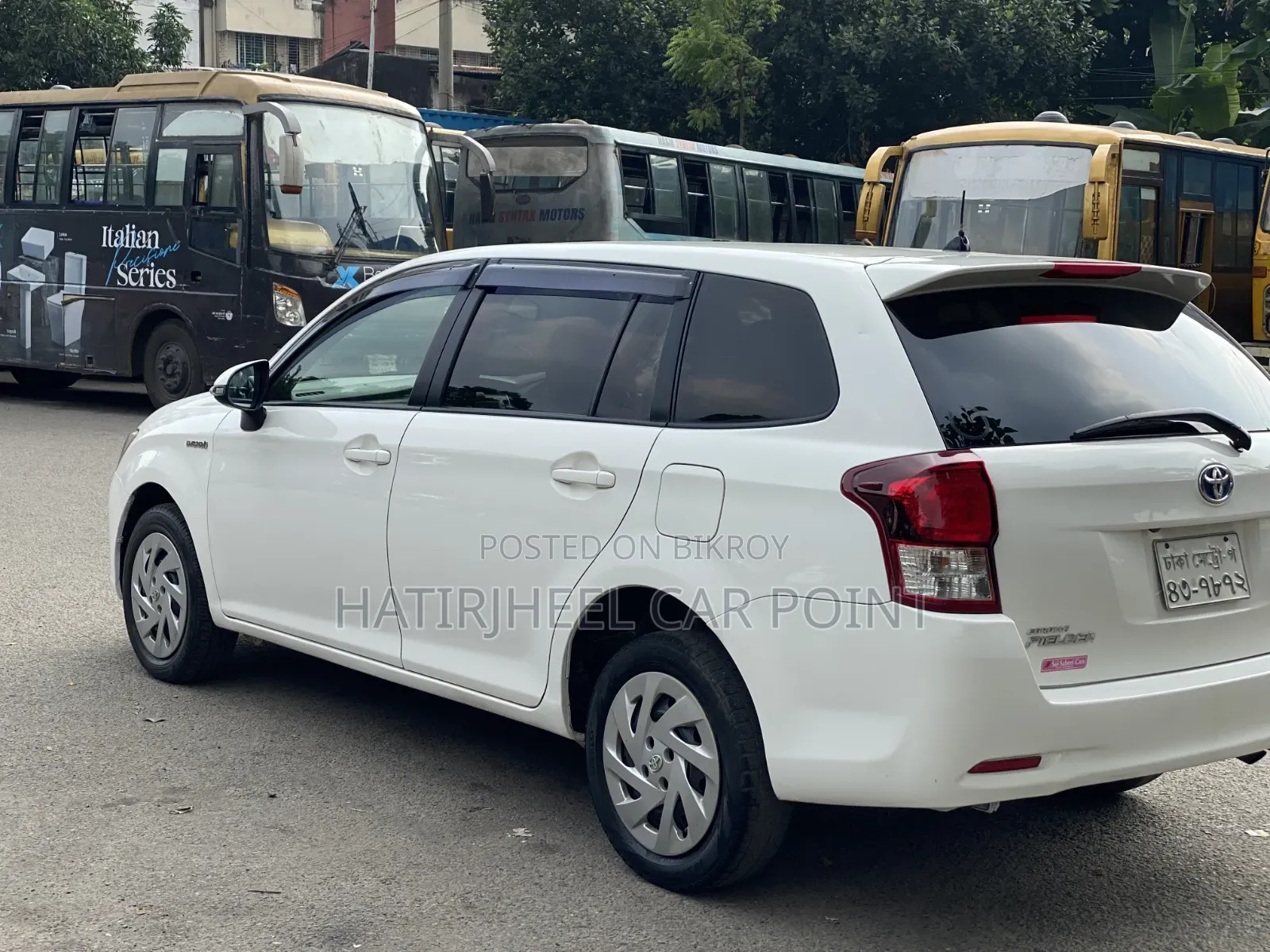 Toyota Corolla Fielder 2015 White