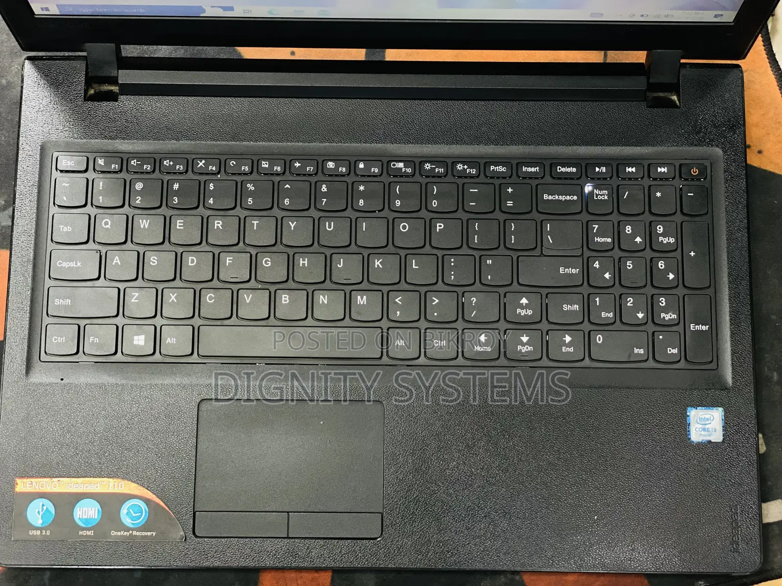 Laptop Lenovo IdeaPad 110 8GB Intel Core i3 SSD 128GB