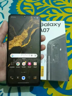 New Samsung Galaxy A07 128 GB Black