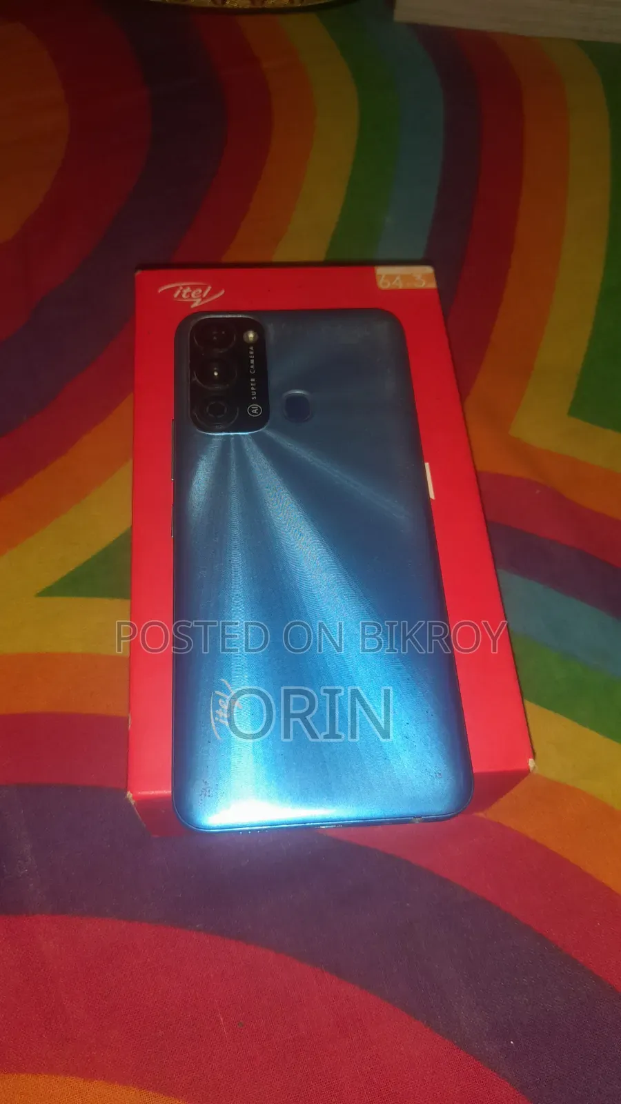 আইটেল ভিশন ৩ টার্বো ৬৪ জিবি নীল