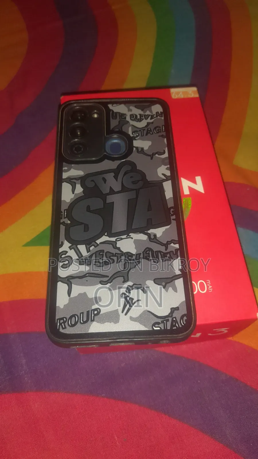 আইটেল ভিশন ৩ টার্বো ৬৪ জিবি নীল