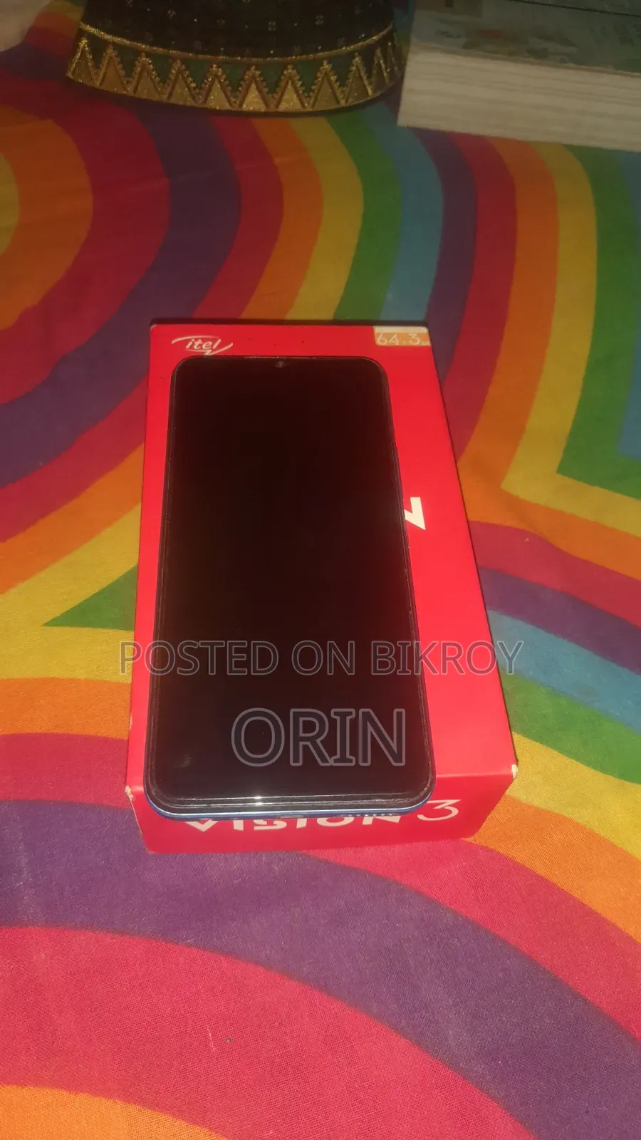 আইটেল ভিশন ৩ টার্বো ৬৪ জিবি নীল