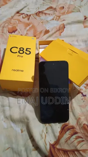 রিয়েলমি সি৮৫ প্রো ২৫৬ জিবি ব্ল্যাক