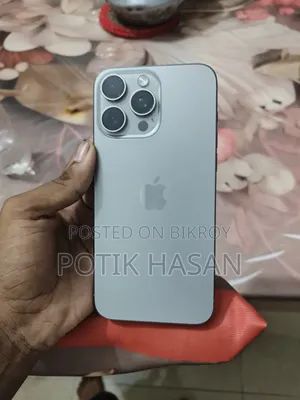 নতুন অ্যাপল আইফোন ১৫ প্রো ম্যাক্স ২৫৬ জিবি গ্রে