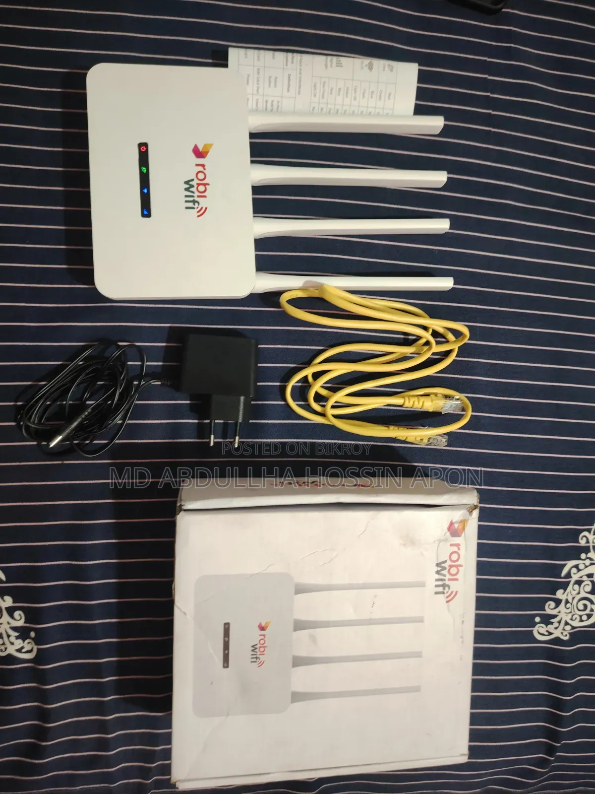 Robi Wifi, Router,