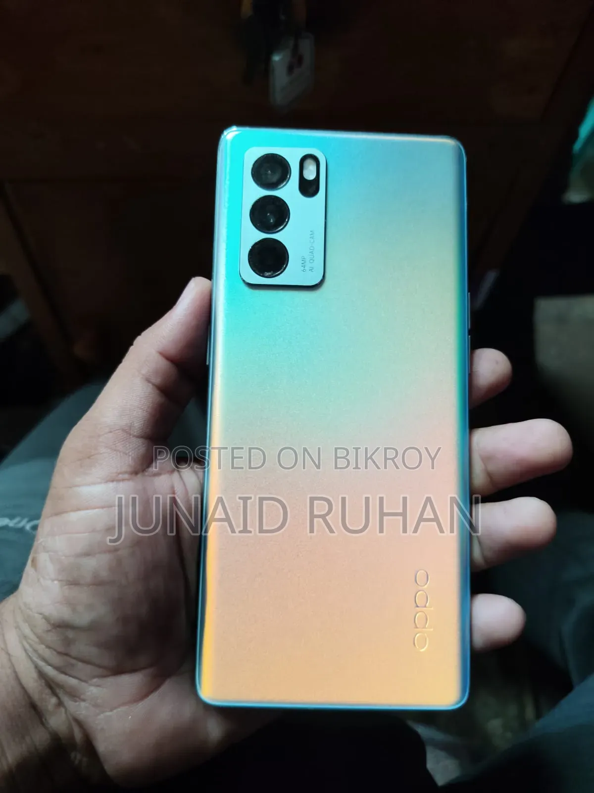 অপো রেনো ৬ প্রো ৫জি ২৫৬ জিবি গ্রে