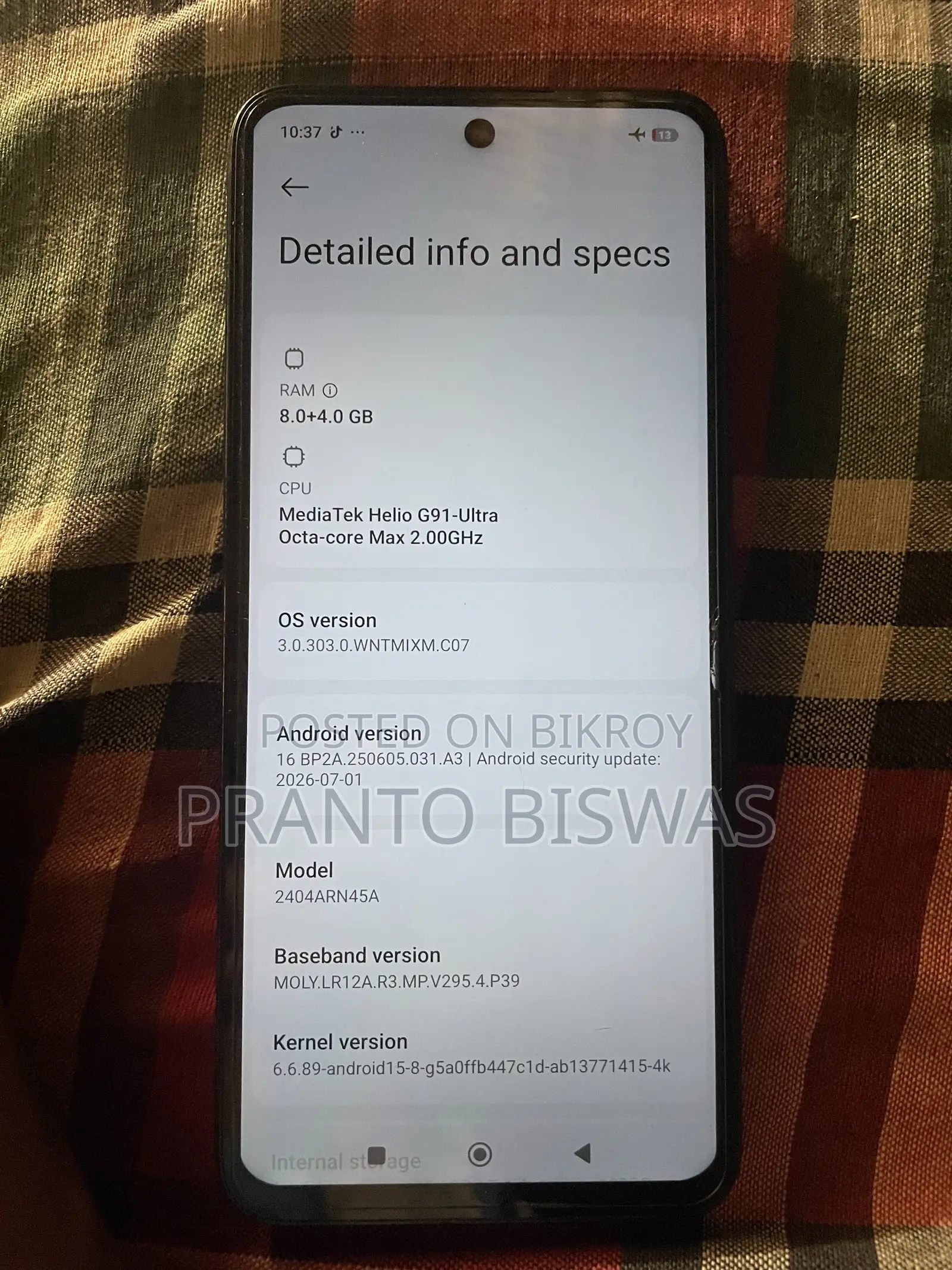 Xiaomi Redmi 13 128 GB Black