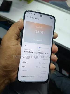 Realme 15x 128 জিবি লাল