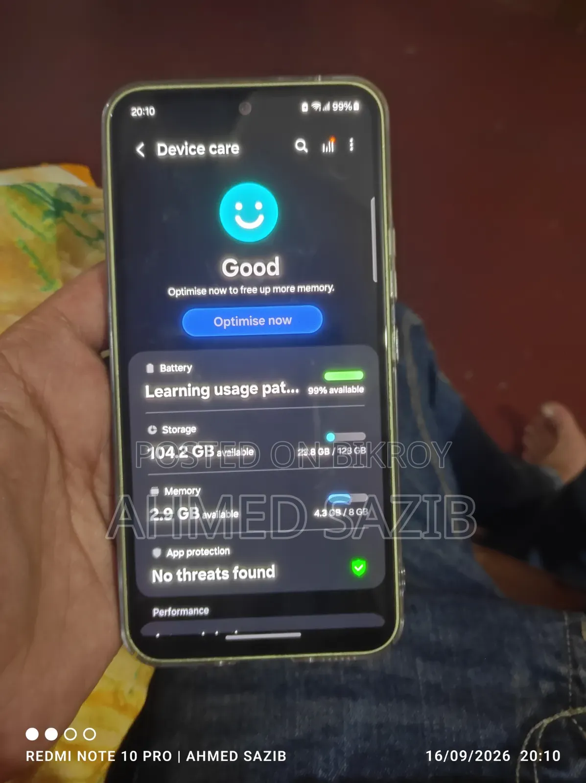 Samsung Galaxy A54 5G 128 GB Green