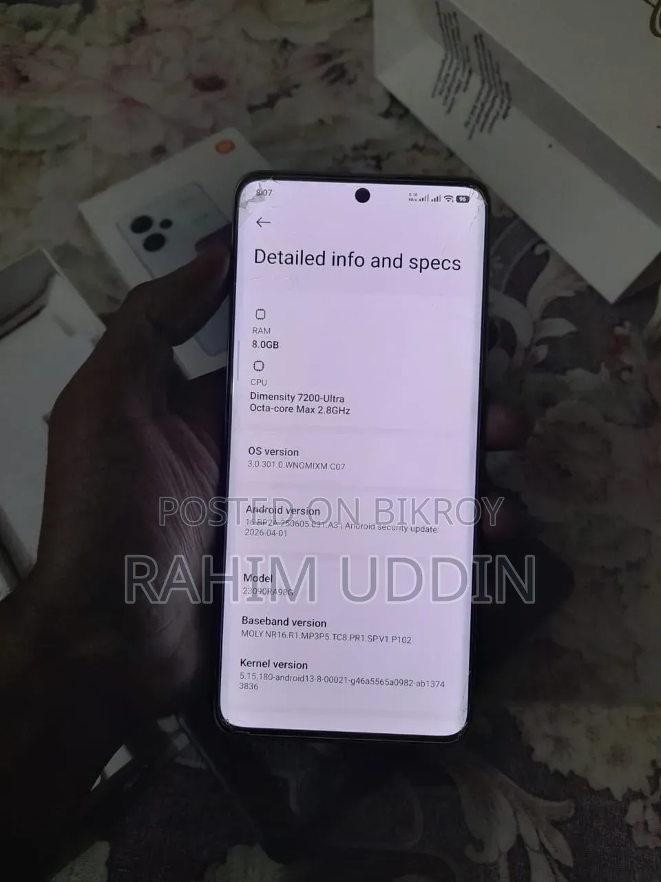 Xiaomi Redmi Note 13 Pro+ 256 GB White