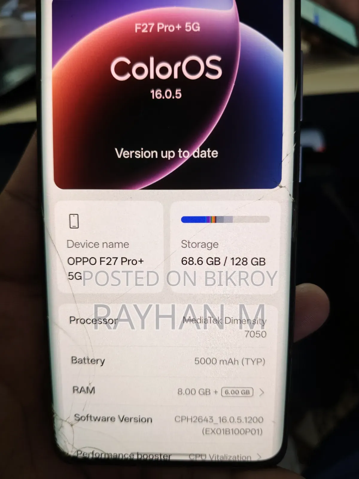 Oppo F27 Pro+ 128 GB
