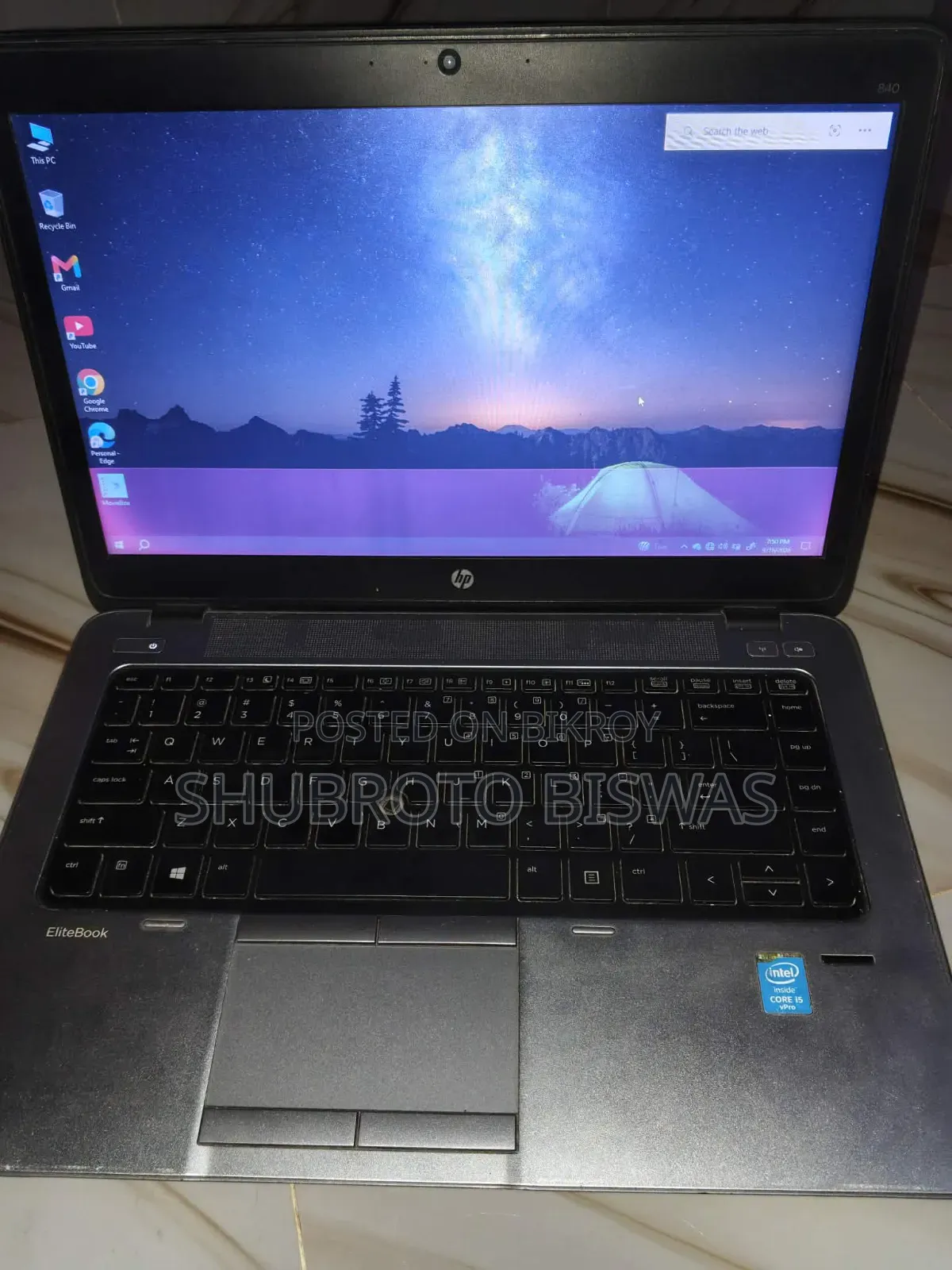 Laptop HP EliteBook 840 G1 16GB Intel Core i5 SSD 128GB