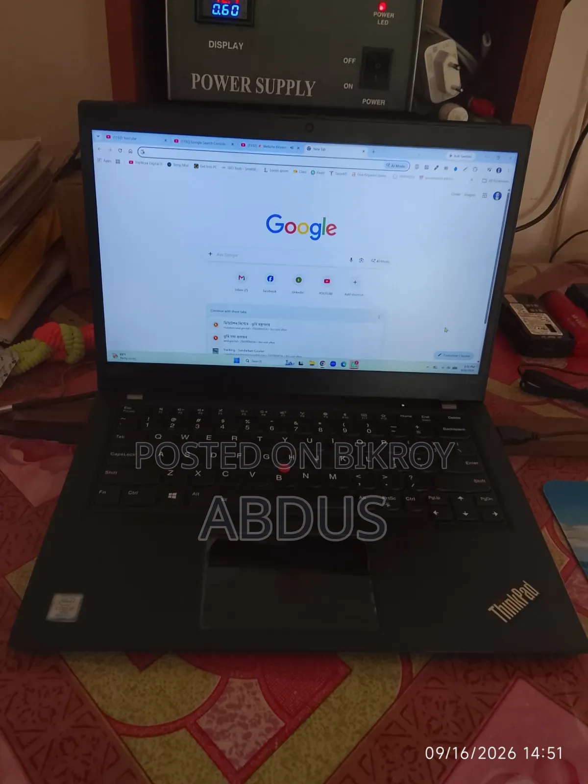Laptop Lenovo ThinkPad X390 8GB Intel Core i7 SSD 256GB