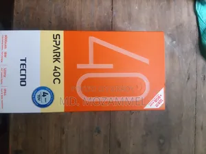 টেকনো স্পার্ক ৪০সি ১২৮ জিবি কালো
