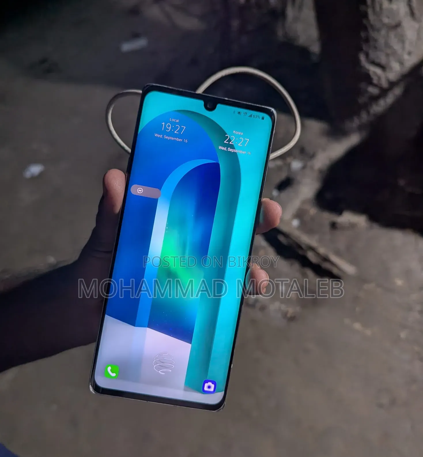 LG Velvet 5G 128 GB Blue