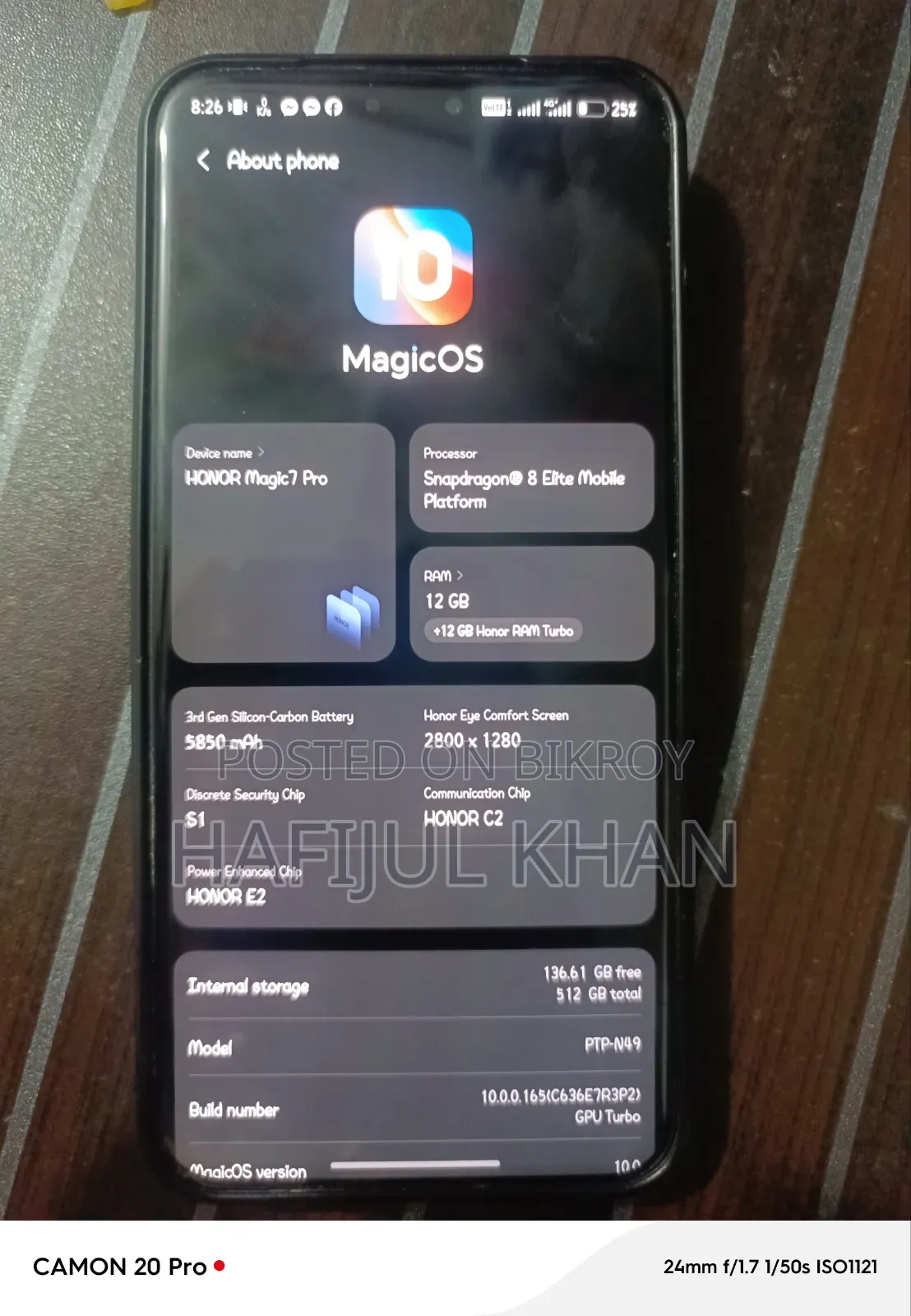 Honor Magic7 Pro 512 GB