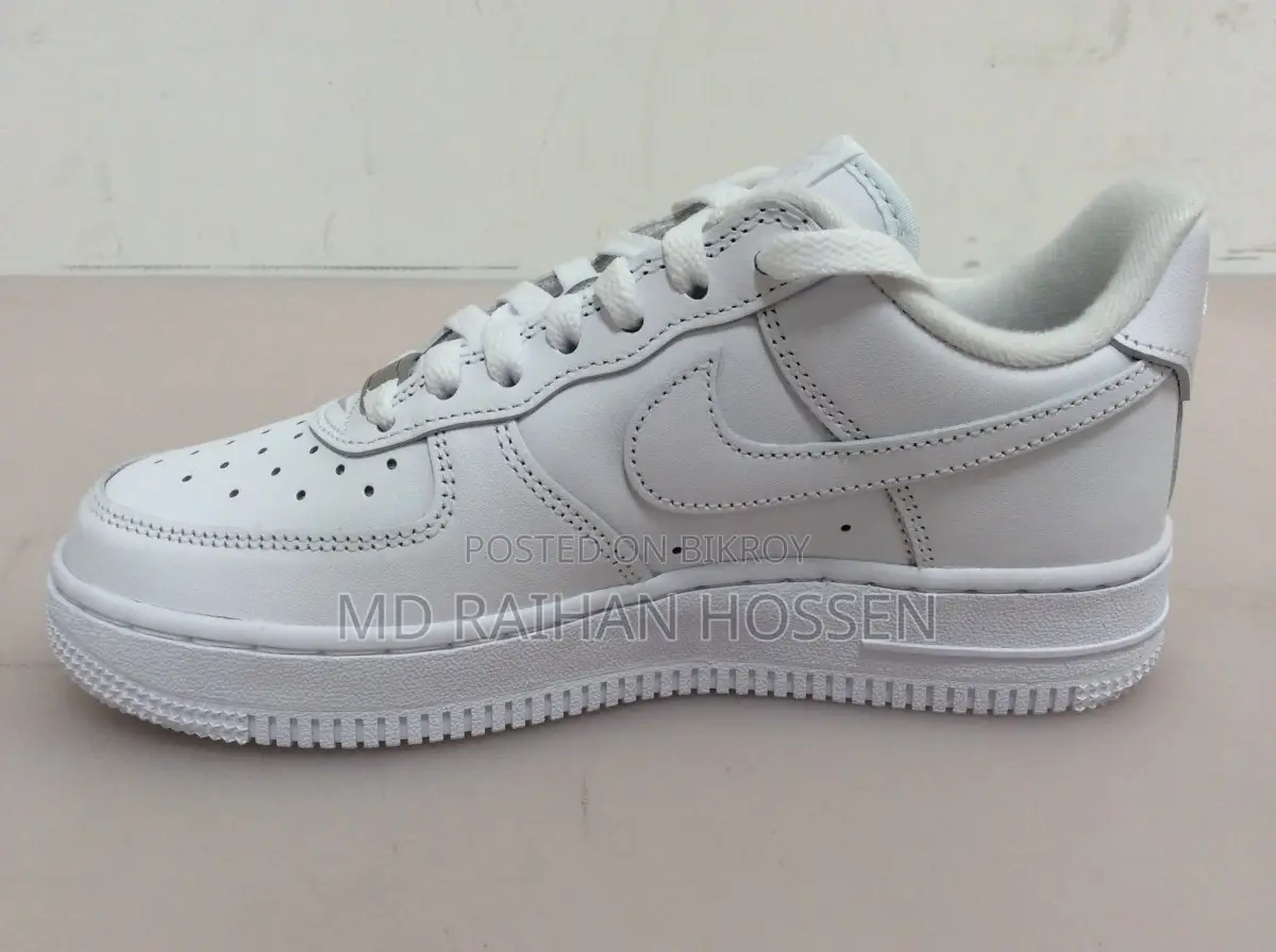 Nike Air Force 1 Low X Supreme Box Logo White – Size 5 – Brand New