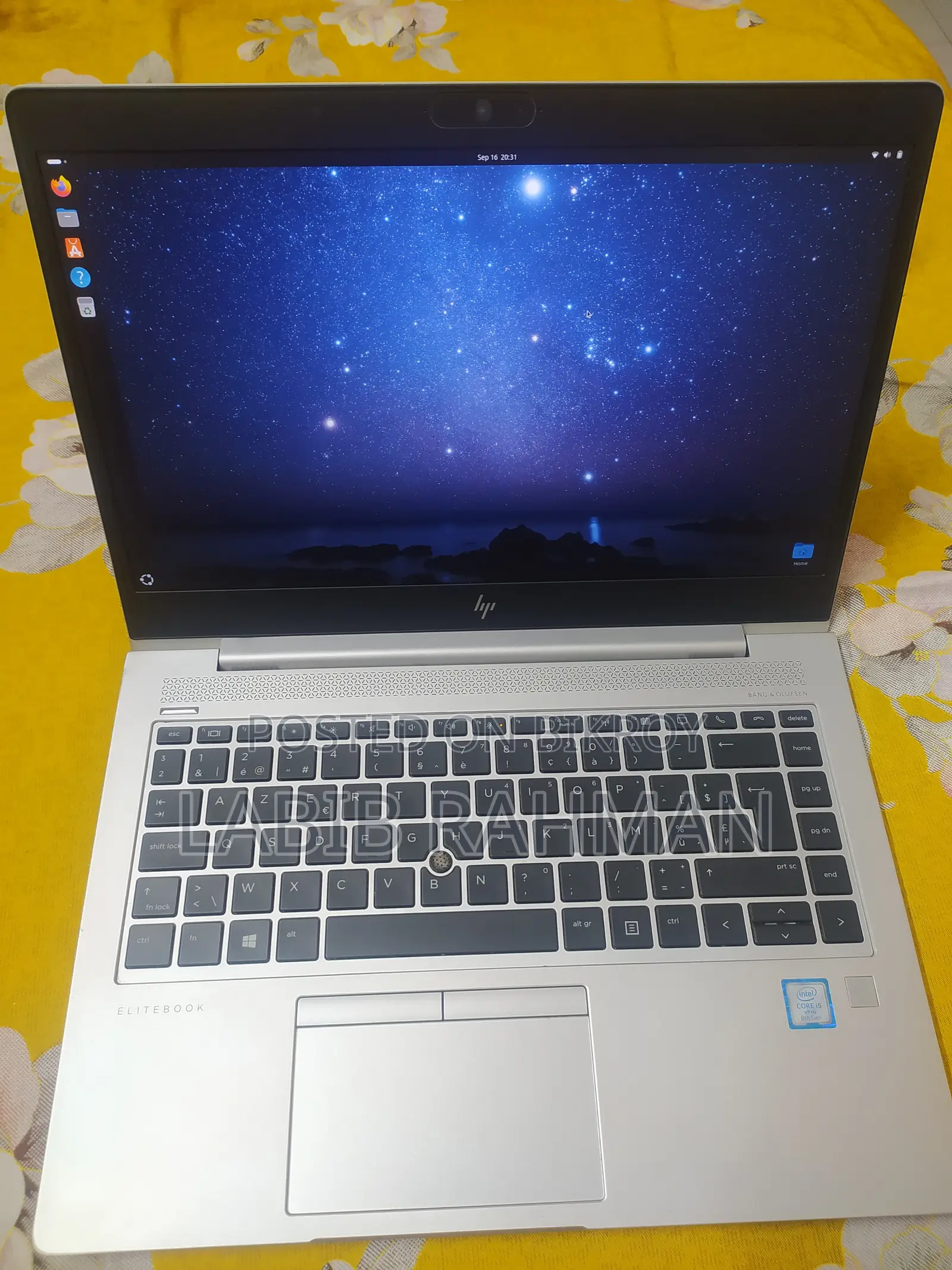 Laptop HP EliteBook 840 G6 8GB Intel Core i5 SSD 256GB