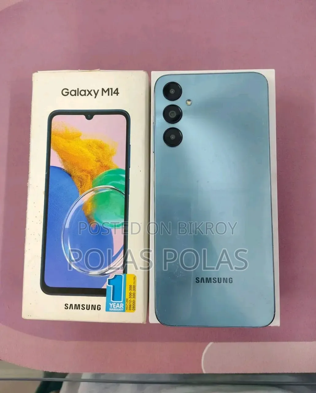 Samsung Galaxy M14 128 GB Blue