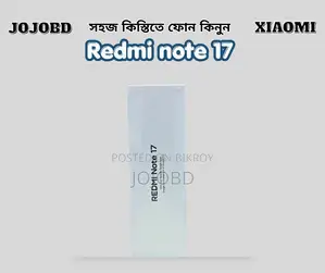 New Xiaomi Redmi Note 17 128 GB Black
